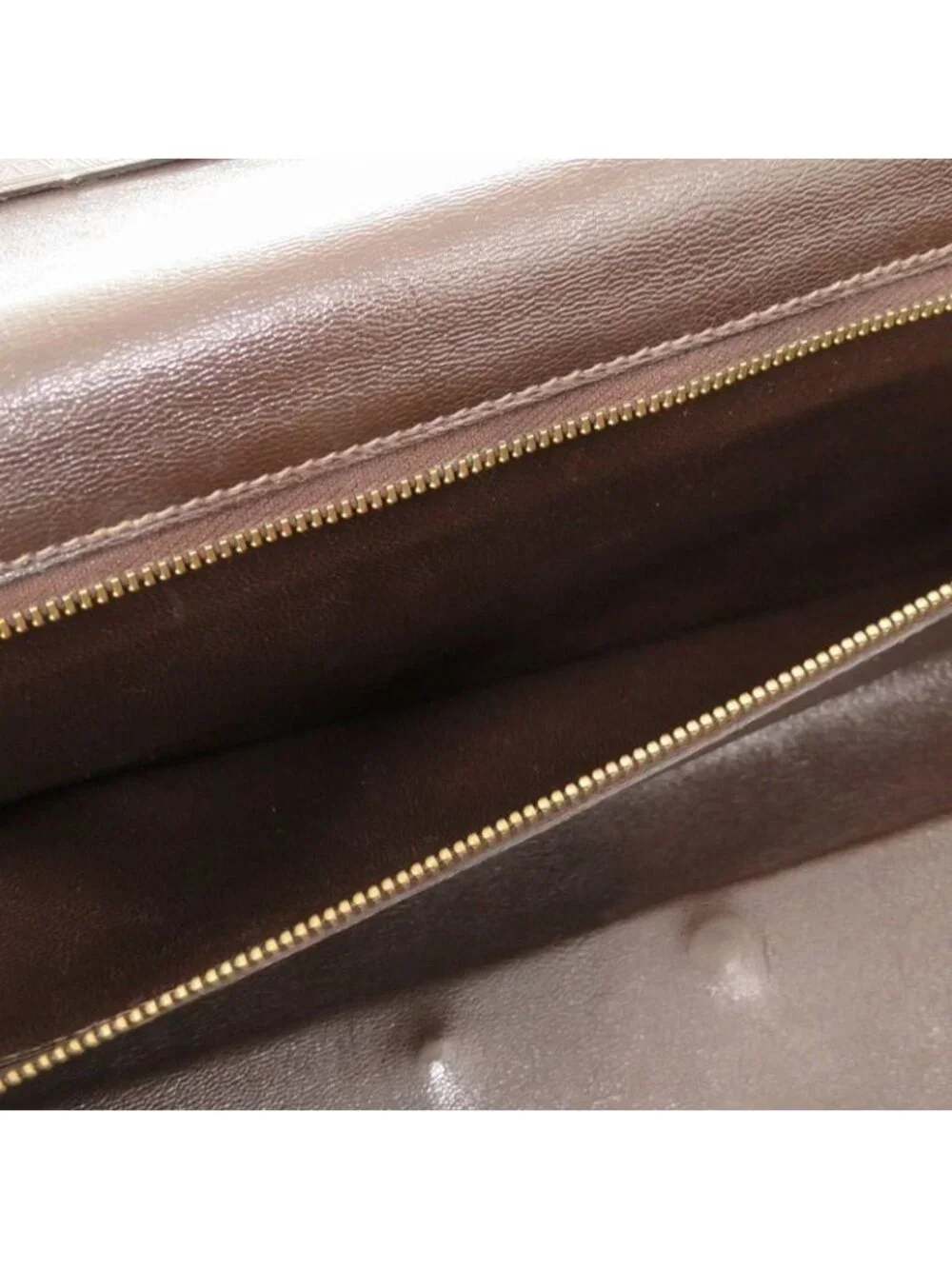 Hermes Vintage Leather Brown Gold Hardware 00 Boston Bag